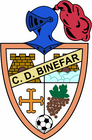 Escudo anterior de C.D. Binéfar