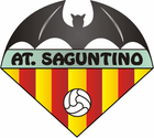 Escudo anterior de Atlético Saguntino