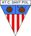 Escudo de Atlètic C. Sant Pol