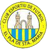 Escudo anterior de C.E. El Pla de Santa Maria