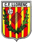 Escudo de C.F. Llorenç