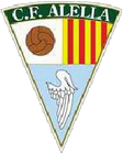 Escudo anterior de C.F. Alella