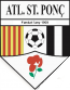 Escudo anterior de Atlètic Sant Ponç