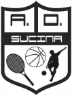 Escudo anterior de A.D. Sucina