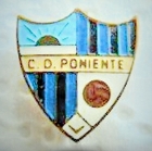 Escudo asociado a C.D. Poniente