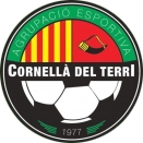 Escudo anterior de A.E. Cornellà Terri