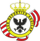 Escudo anterior de C.D. Aguilar