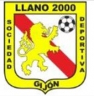 Escudo anterior de S.D. Llano 2000