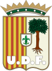 Escudo anterior de U.D. Fraga