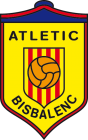 Escudo anterior de Atlètic Bisbalenc