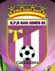 Escudo anterior de E.F.B. San Ginés 82