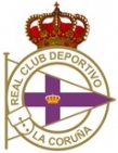 Escudo anterior de R.C. Deportivo de La Coruña