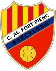 Escudo anterior de F.C. Atlètic Fort Pienc