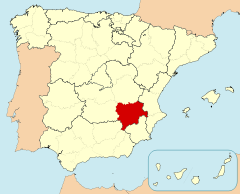 Mapa de Albacete
