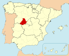 Mapa de Ávila