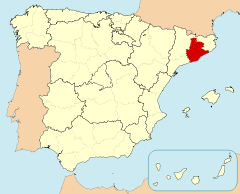 Mapa de Barcelona
