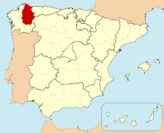 Mapa de Lugo