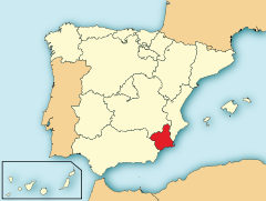 Mapa de Murcia