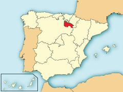 Mapa de La Rioja