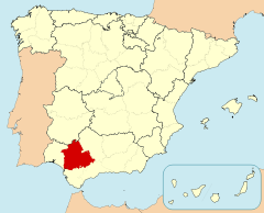 Mapa de Sevilla