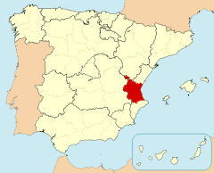 Mapa de Valencia/València