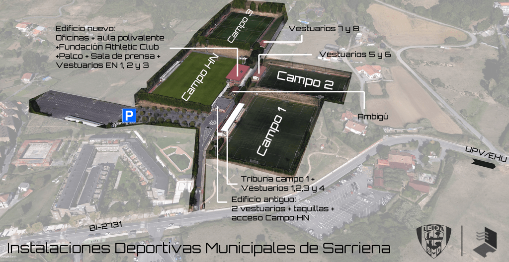 Instalaciones Deportivas Municipales de Sarriena, campo 1